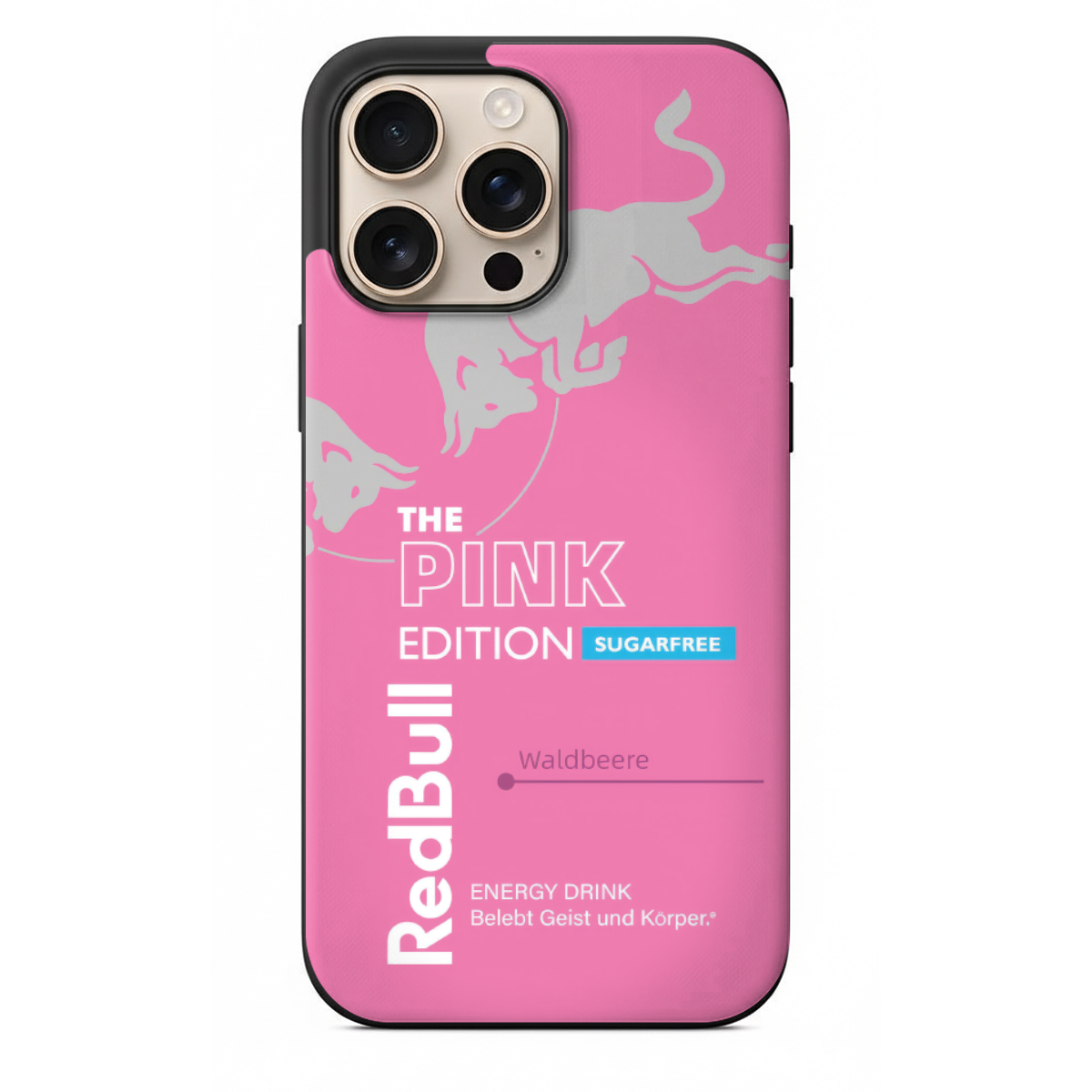 Red Bull Pink Edition Tasarımlı Pembe Kapak (SC02)