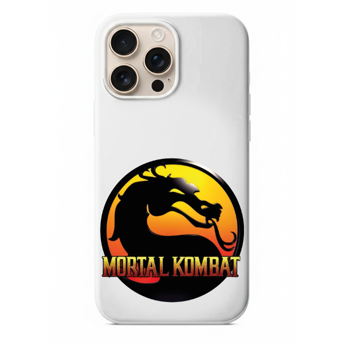 Mortal Kombat Ejderha Logolu Telefon Kılıfı (PV20)