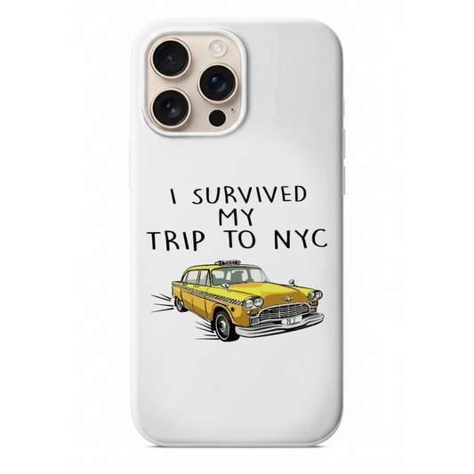 New York Sarı Taksi Tasarımlı Telefon Kılıfı (DC16)