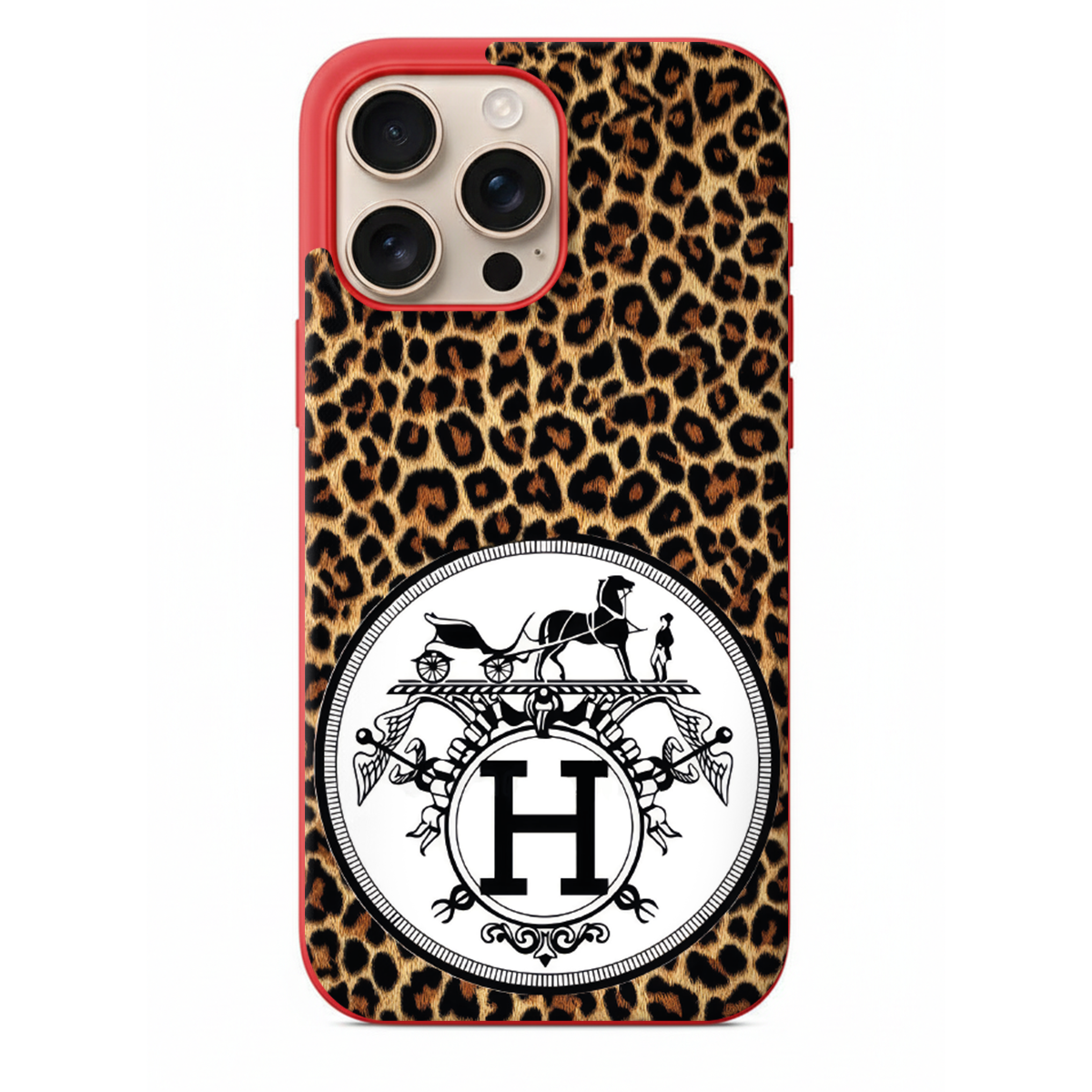 Leopar Desenli & Klasik Moda Figürlü Fashion Kılıf (WV41)