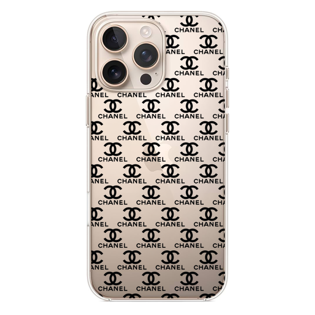 Chanel Logolu Monogram Desenli Telefon Kılıfı (WV104)