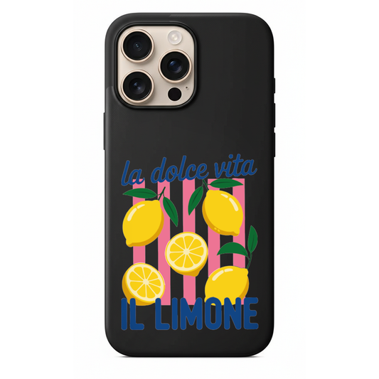 La Dolce Vita Limon Desenli Telefon Kılıfı (SV37)