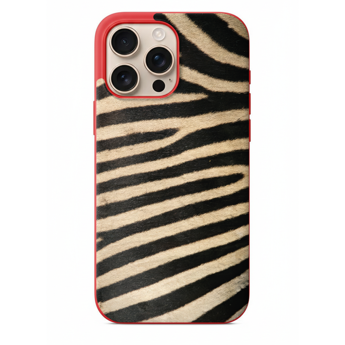 Wild Nature Serisi Zebra Desenli ve Şık Görünümlü Modern Kılıf (WV08)