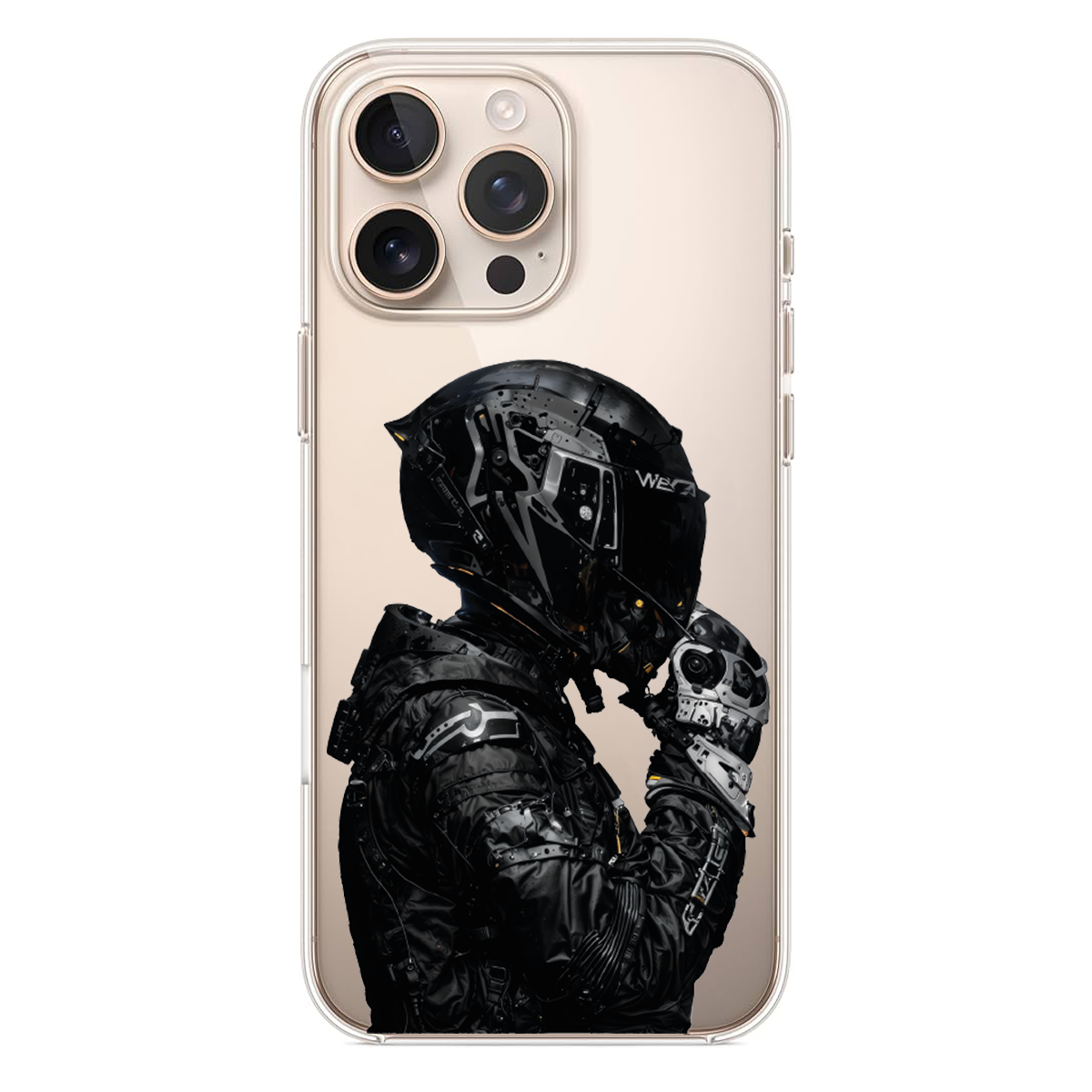 Cyberpunk Tarzı Fütüristik Sürücü Telefon Kılıfı (RC06)
