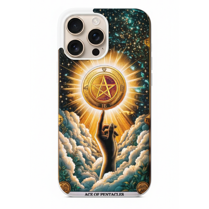Ace of Pentacles Tarot Kartı Telefon Kılıfı (MM12)