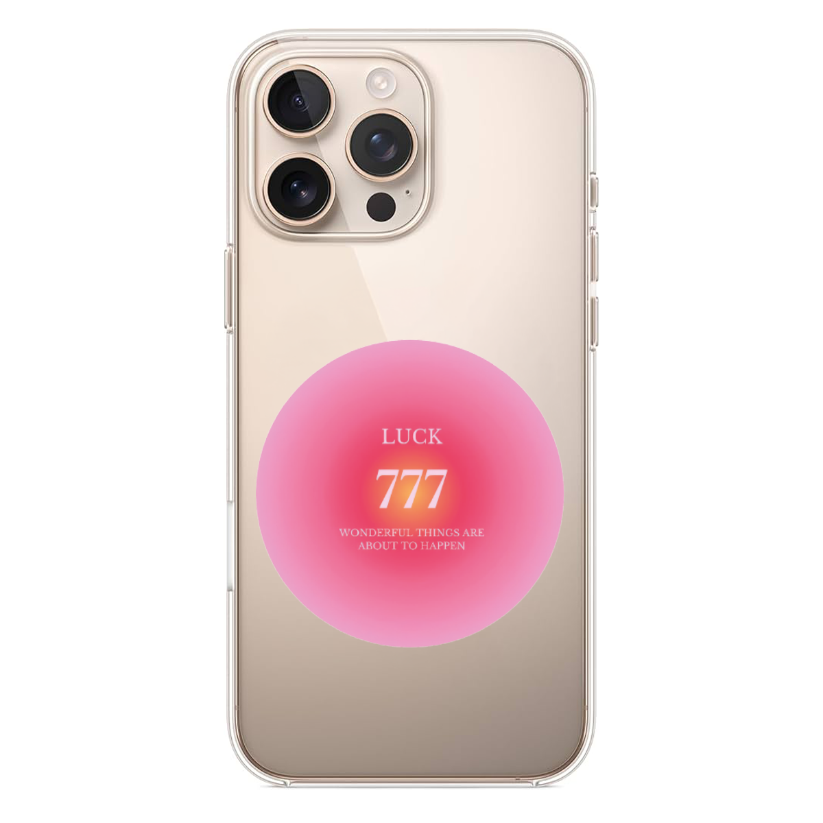 Pozitif Enerji 777 Angel Number Aura Telefon Kılıfı (SV06)