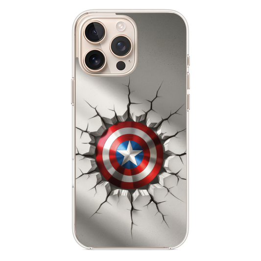 Marvel Kaptan Amerika Kalkanı Telefon Kılıfı (PV09)
