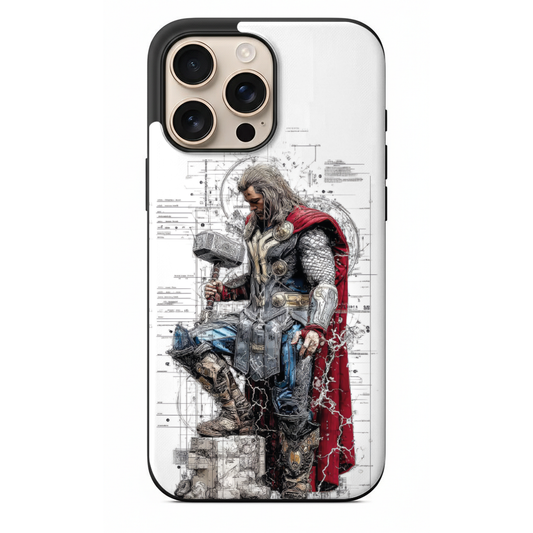 Mjolnir ile Thor Telefon Kılıfı (PV11)
