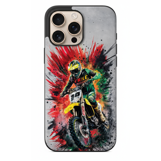 Motokros Sürücüsü Telefon Kılıfı (RC10)