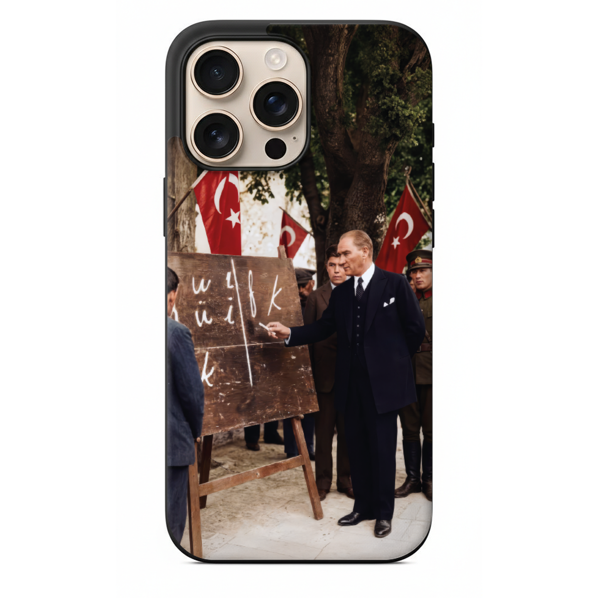 Başöğretmen Mustafa Kemal Atatürk Telefon Kılıfı (LE12)