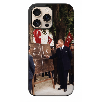 Başöğretmen Mustafa Kemal Atatürk Telefon Kılıfı (LE12)
