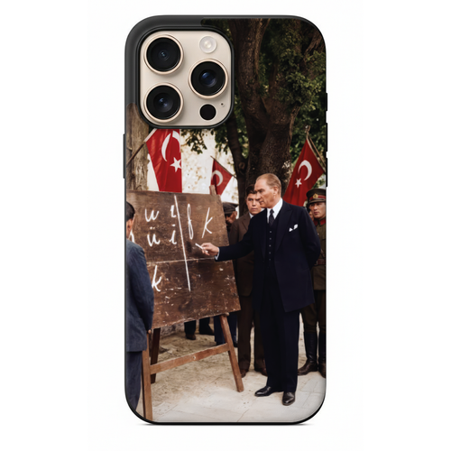 Başöğretmen Mustafa Kemal Atatürk Telefon Kılıfı (LE12)