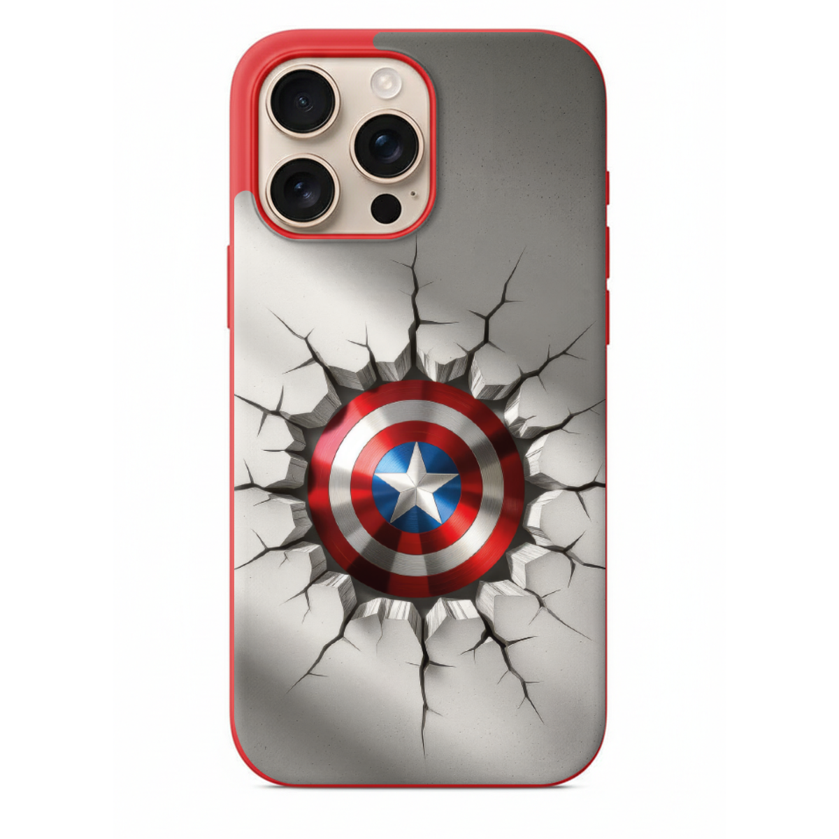 Marvel Kaptan Amerika Kalkanı Telefon Kılıfı (PV09)