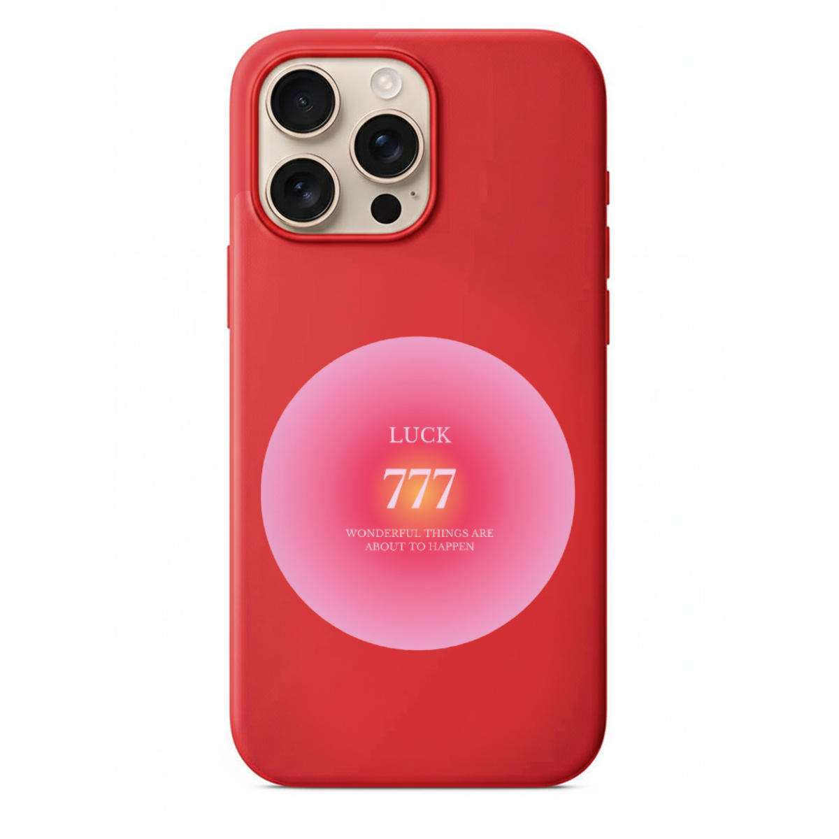 Pozitif Enerji 777 Angel Number Aura Telefon Kılıfı (SV06)