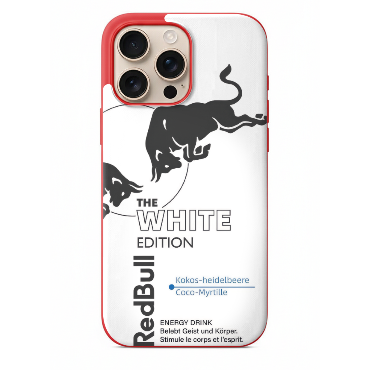 Red Bull White Edition Logolu Beyaz Kılıf (SC01)