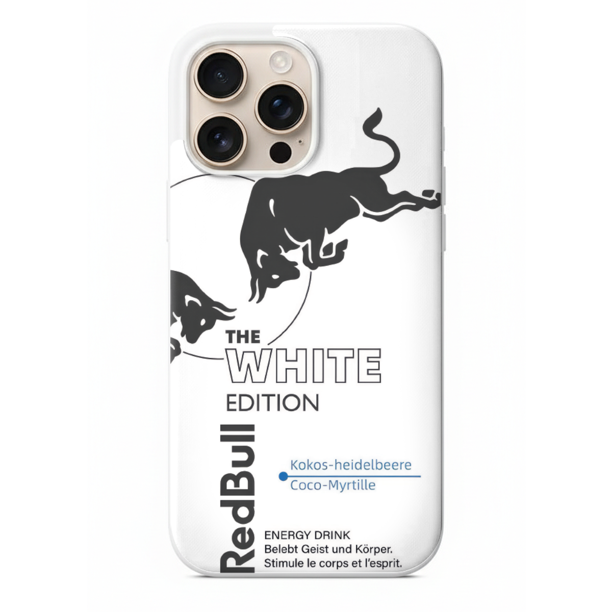 Red Bull White Edition Logolu Beyaz Kılıf (SC01)