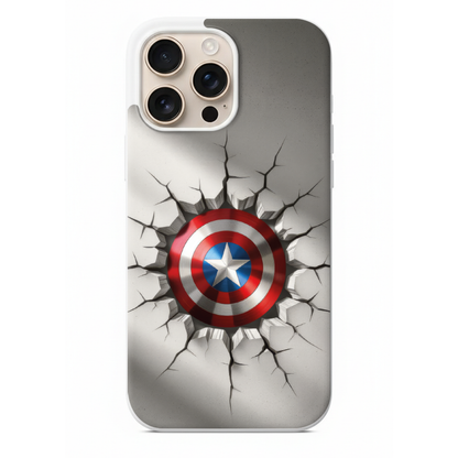 Marvel Kaptan Amerika Kalkanı Telefon Kılıfı (PV09)