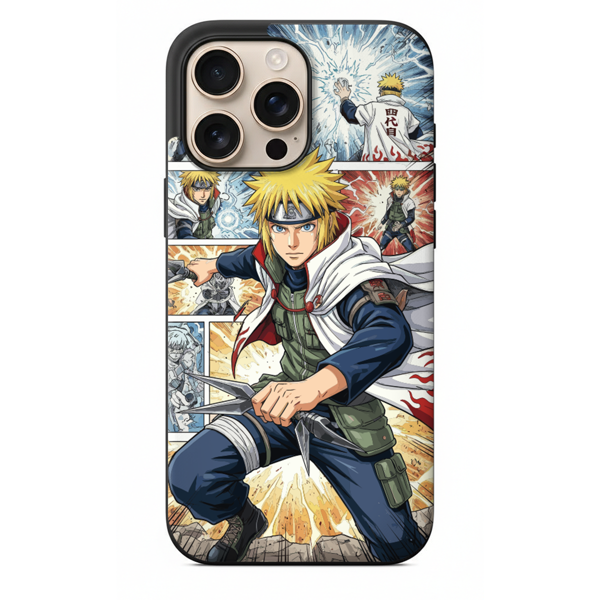 Yellow Flash Minato Namikaze Telefon Kılıfı (AC05)