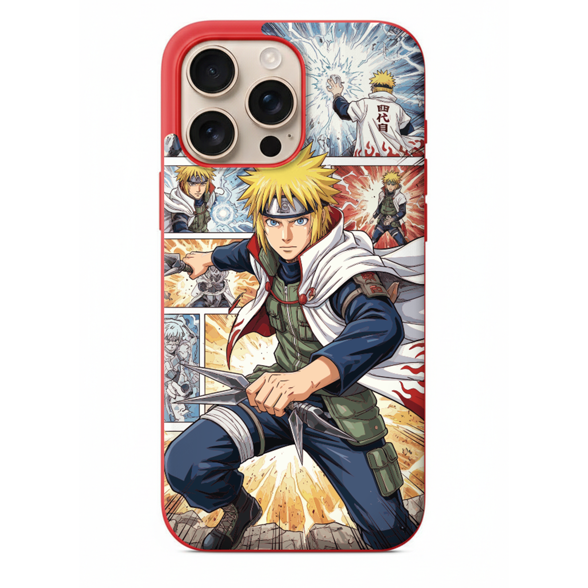Yellow Flash Minato Namikaze Telefon Kılıfı (AC05)