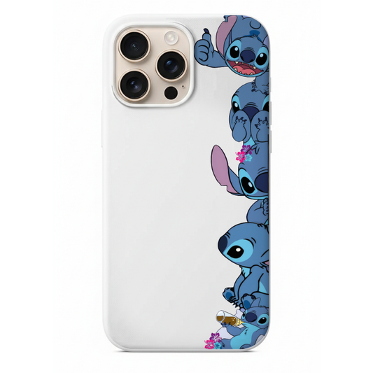 Disney Stitch Yan Kenar Baskılı Telefon Kılıfı (HC39)