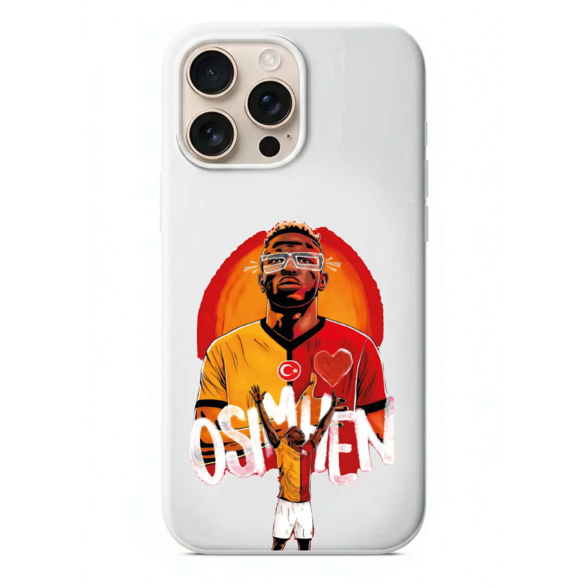 Osimhen Tasarım Galatasaray Telefon Kılıfı (AE10)