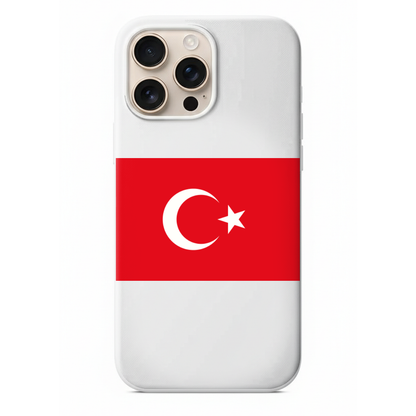 Türk Bayrağı Tasarımlı  Telefon Kılıfı (LC16)
