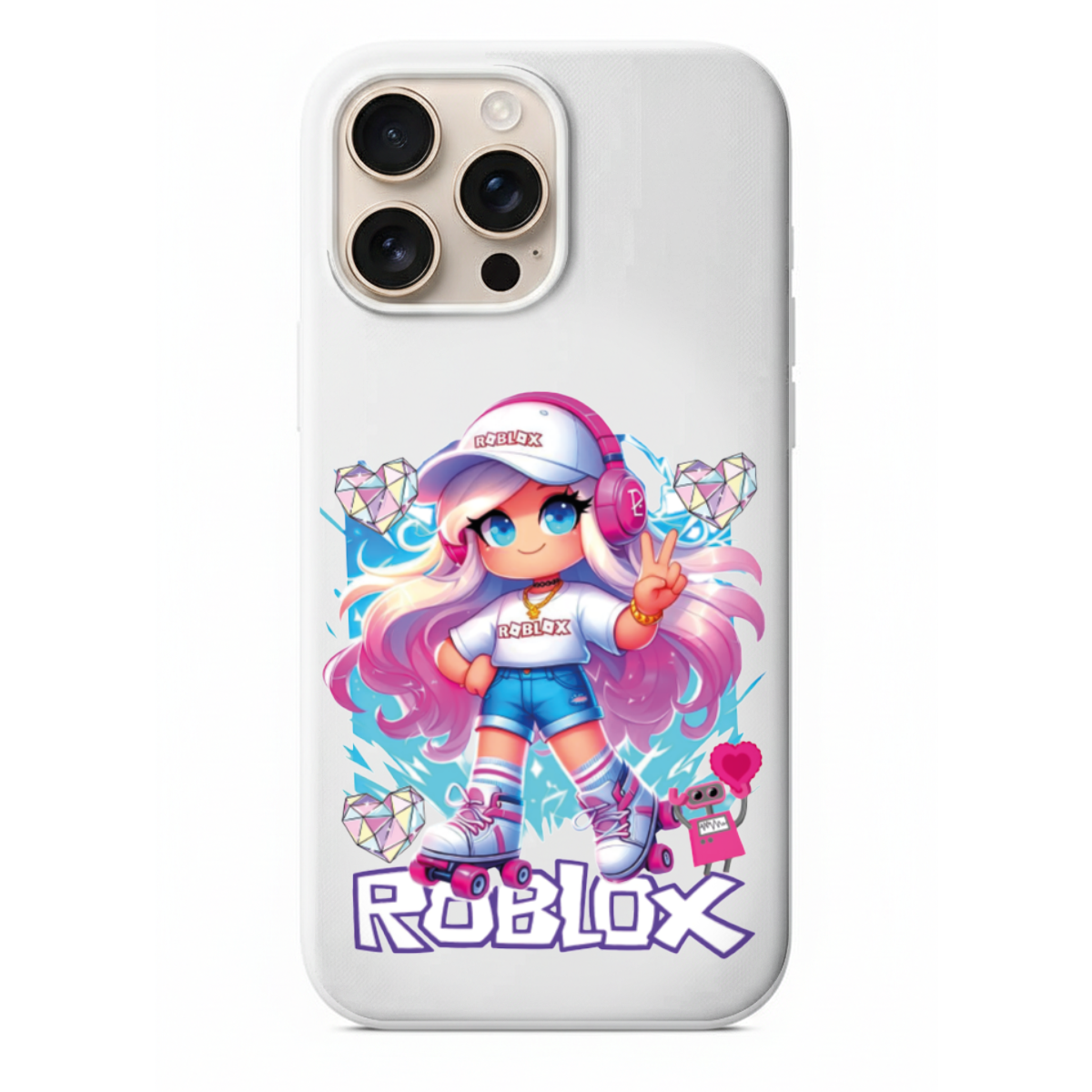 Roblox KIz Karakter Baskılı Telefon Kılıfı (HC35)
