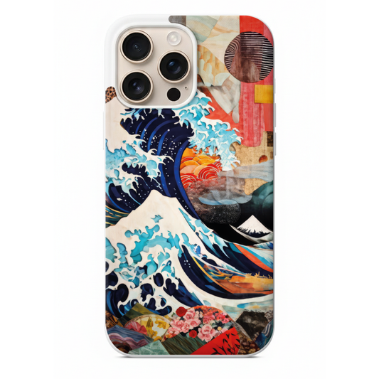 Kanagawa Büyük Dalga Sanat Tasarım Telefon Kılıfı (WV109)