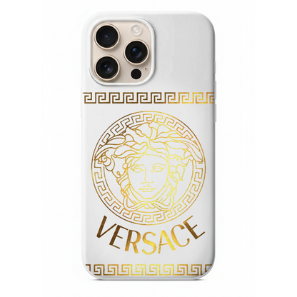 Versace Logolu Altın Desenli Telefon Kılıfı (HC31)