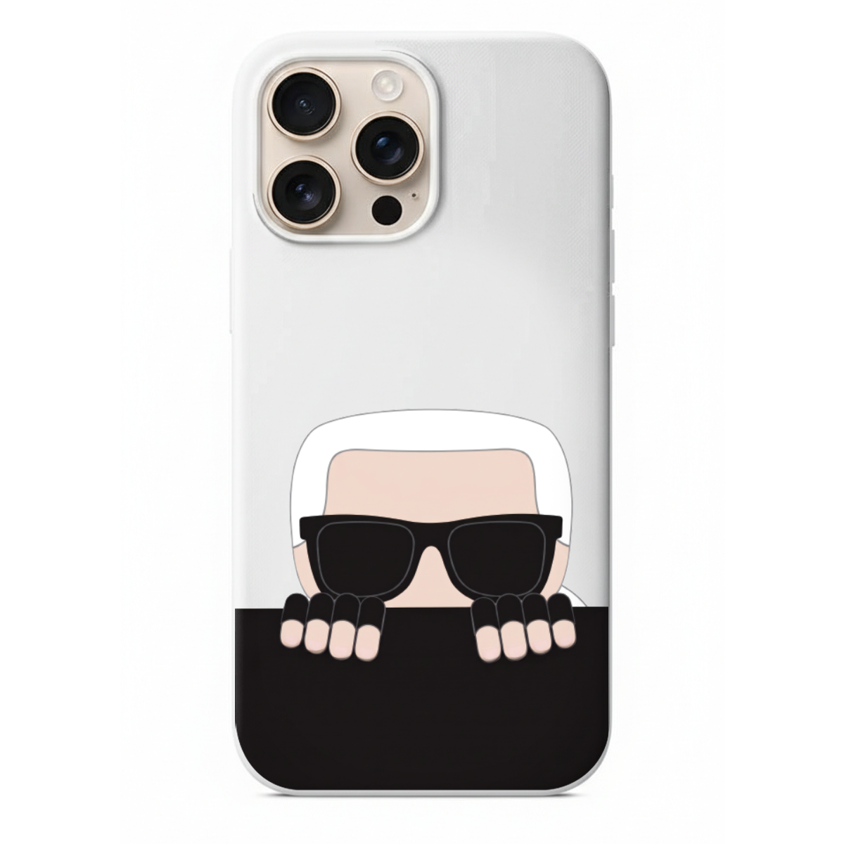 Karl Lagerfeld İllüstrasyonlu Telefon Kılıfı (SC59)
