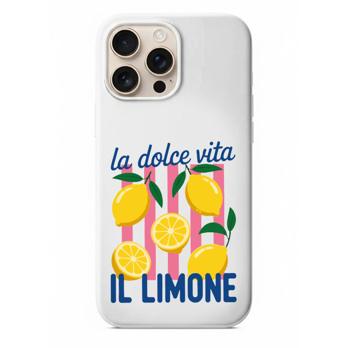 La Dolce Vita Limon Desenli Telefon Kılıfı (SV37)