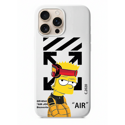 Bart Simpson Off White Sokak Stili Hypebeast Telefon Kılıfı (SC45)