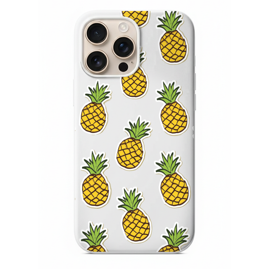 Ananas Desenli  Telefon Kılıfı (WV100)