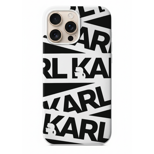 Karl Lagerfeld Tipografi Tasarımlı Telefon Kılıfı (SC28)