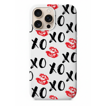 XOXO ve Öpücük İzi Telefon Kılıfı (WV125)