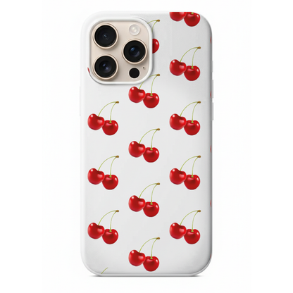 Kiraz Desenli Telefon Kılıfı (WV99)