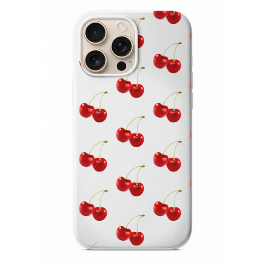 Kiraz Desenli Telefon Kılıfı (WV99)