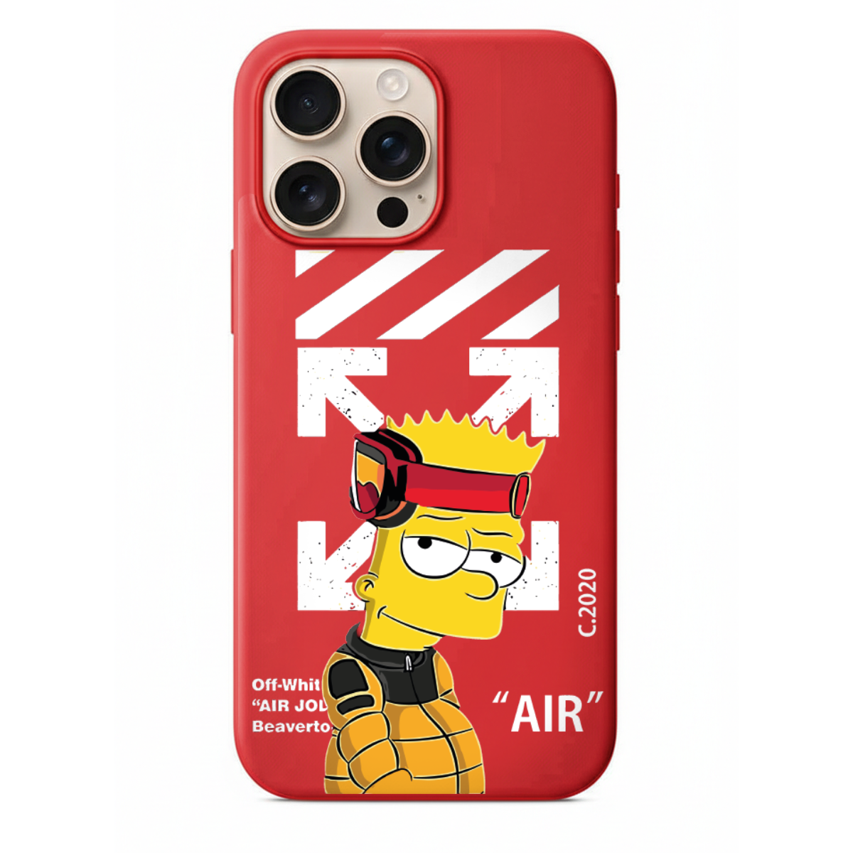Bart Simpson Off White Sokak Stili Hypebeast Telefon Kılıfı (SC45)