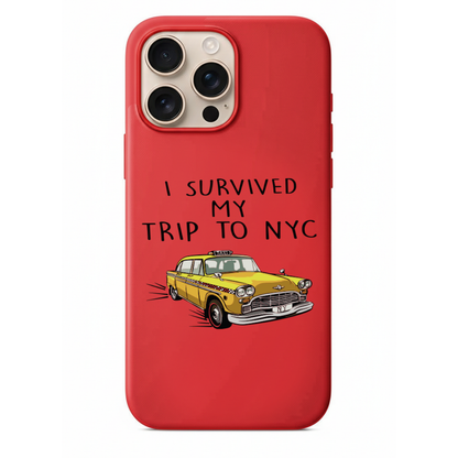 New York Sarı Taksi Tasarımlı Telefon Kılıfı (DC16)