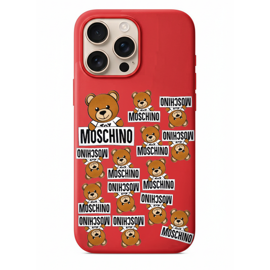 Moschino Toy Bear Logolu Telefon Kılıfı (SC42)