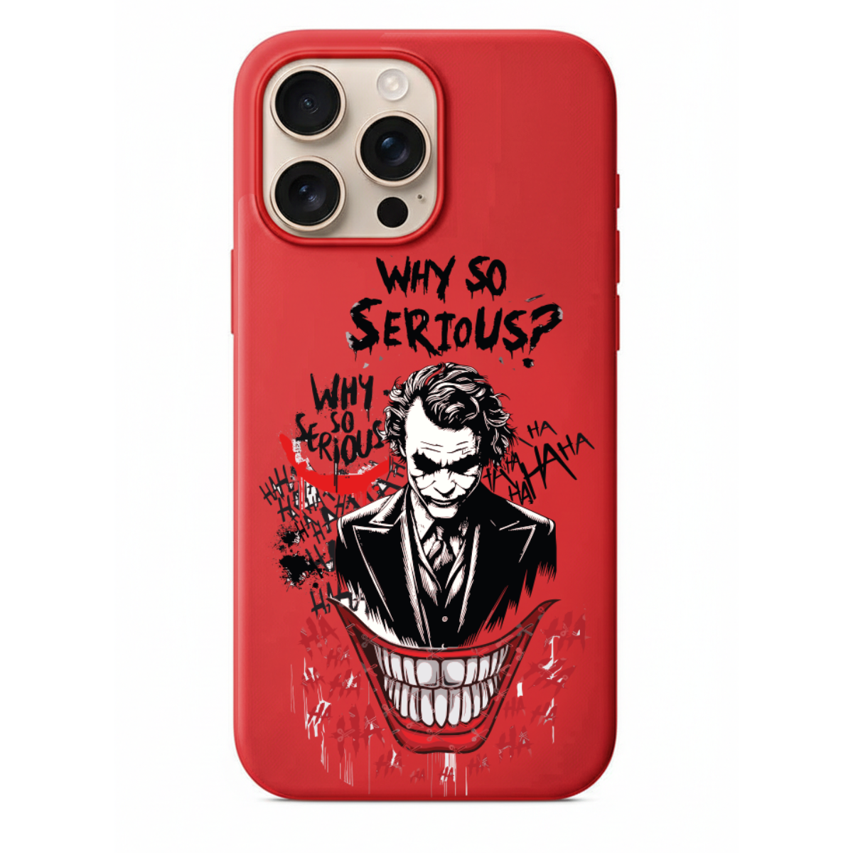 Joker Tasarım Why So Serious Telefon Kılıfı (HC32)