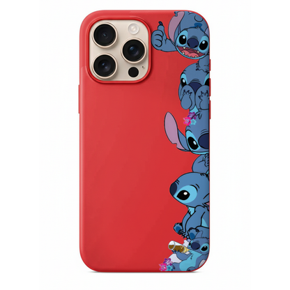 Disney Stitch Yan Kenar Baskılı Telefon Kılıfı (HC39)