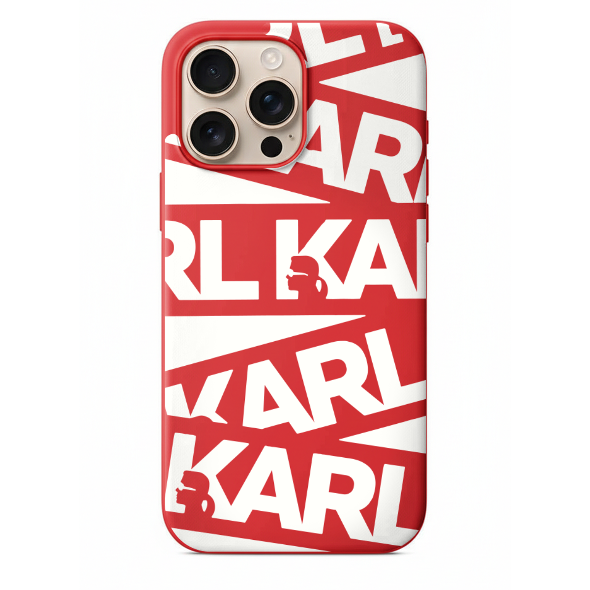 Karl Lagerfeld Tipografi Tasarımlı Telefon Kılıfı (SC28)