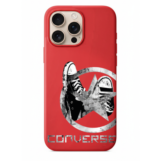 Converse Logolu Eskitme Tasarım Telefon Kılıfı (SC34)