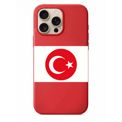 Türk Bayrağı Tasarımlı  Telefon Kılıfı (LC16)