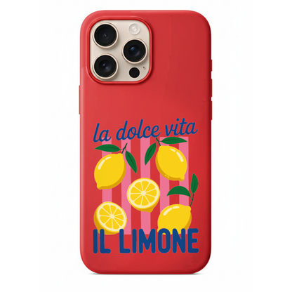 La Dolce Vita Limon Desenli Telefon Kılıfı (SV37)