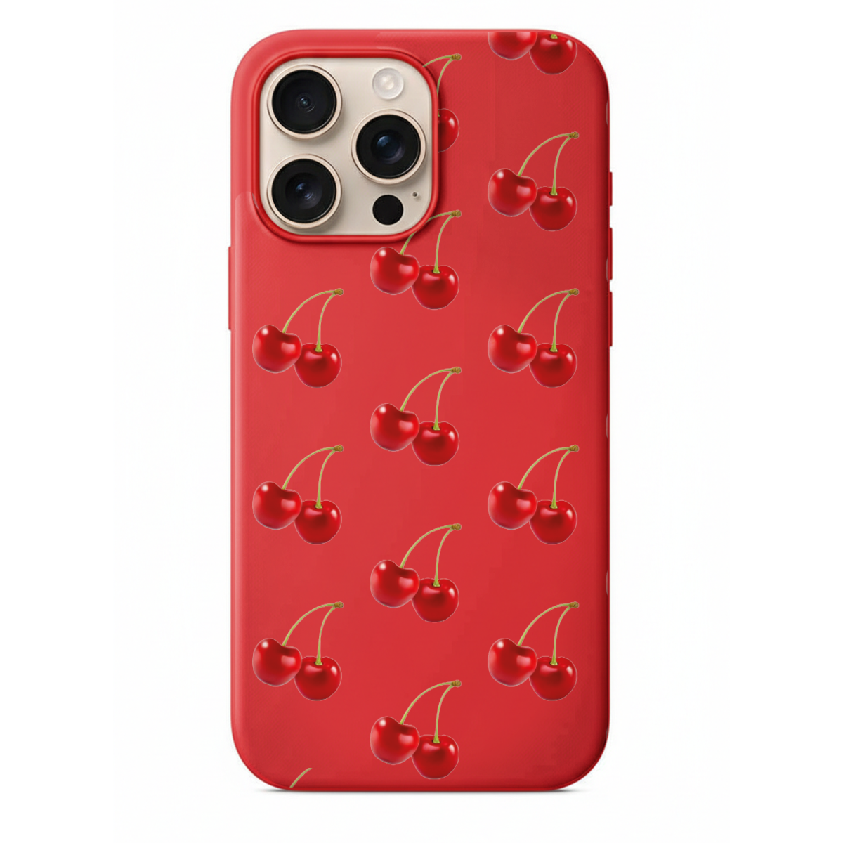 Kiraz Desenli Telefon Kılıfı (WV99)