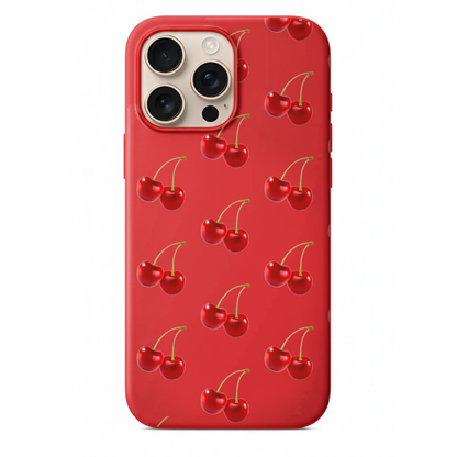 Kiraz Desenli Telefon Kılıfı (WV99)