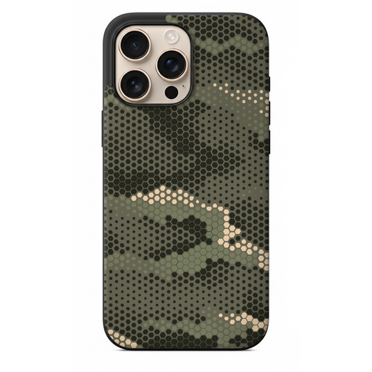 Dijital Kamuflaj Desenli Telefon Kılıfı (MM30)