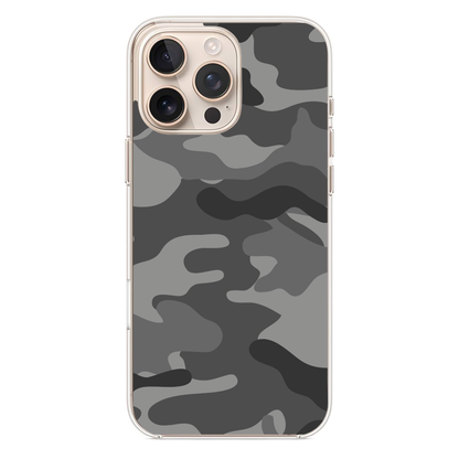 Gri Kamuflaj Desenli Telefon Kılıfı (MM35)